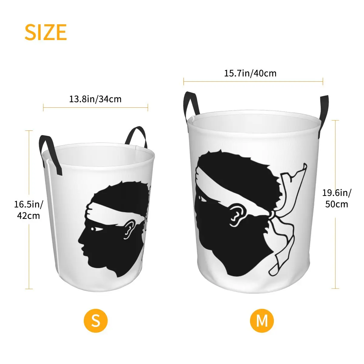 Корзина для белья с флагом Сардинии большая корзина итальянская игрушек