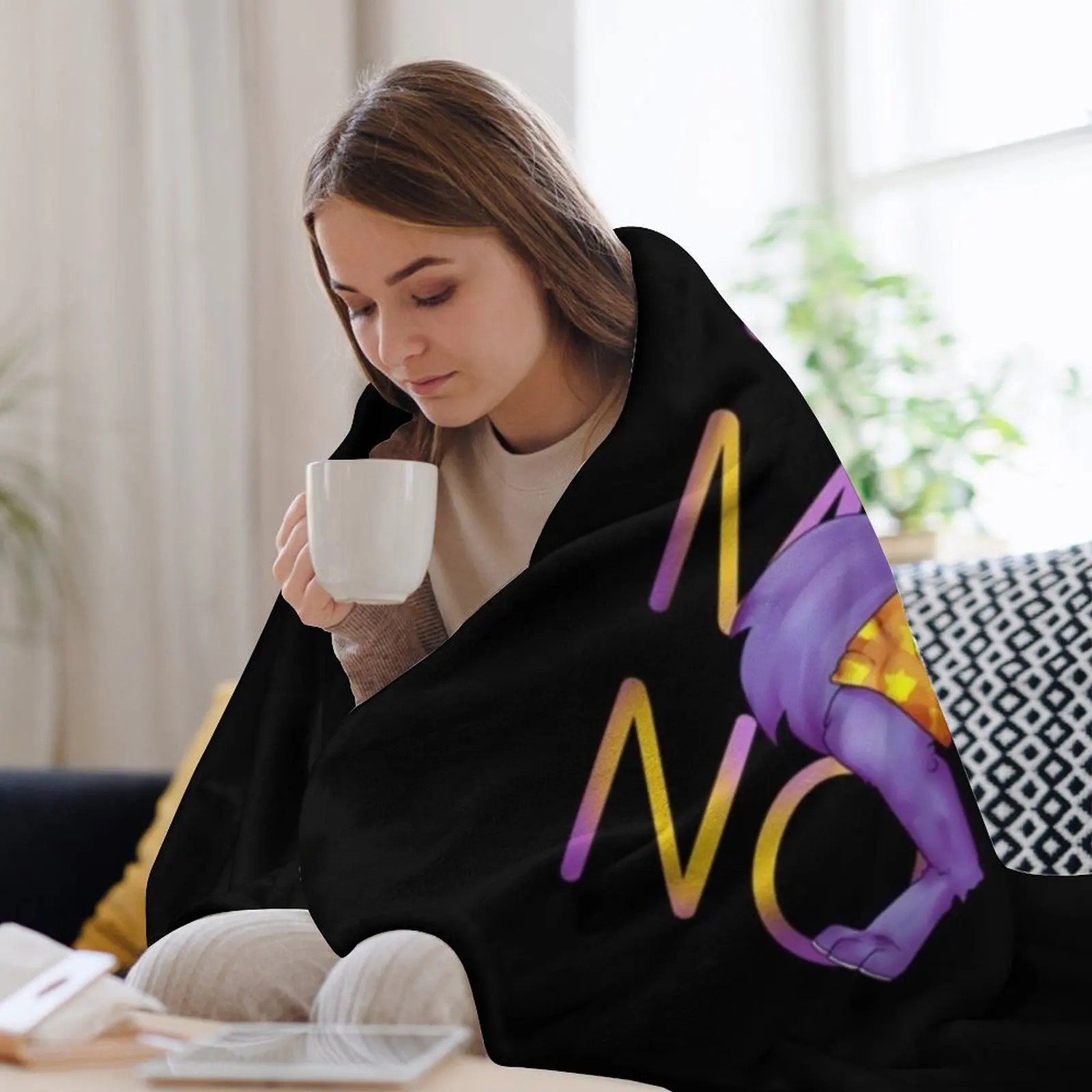 Одеяло Kedamono Popee The Performer роскошное дизайнерское движущееся мягкое большое одеяло