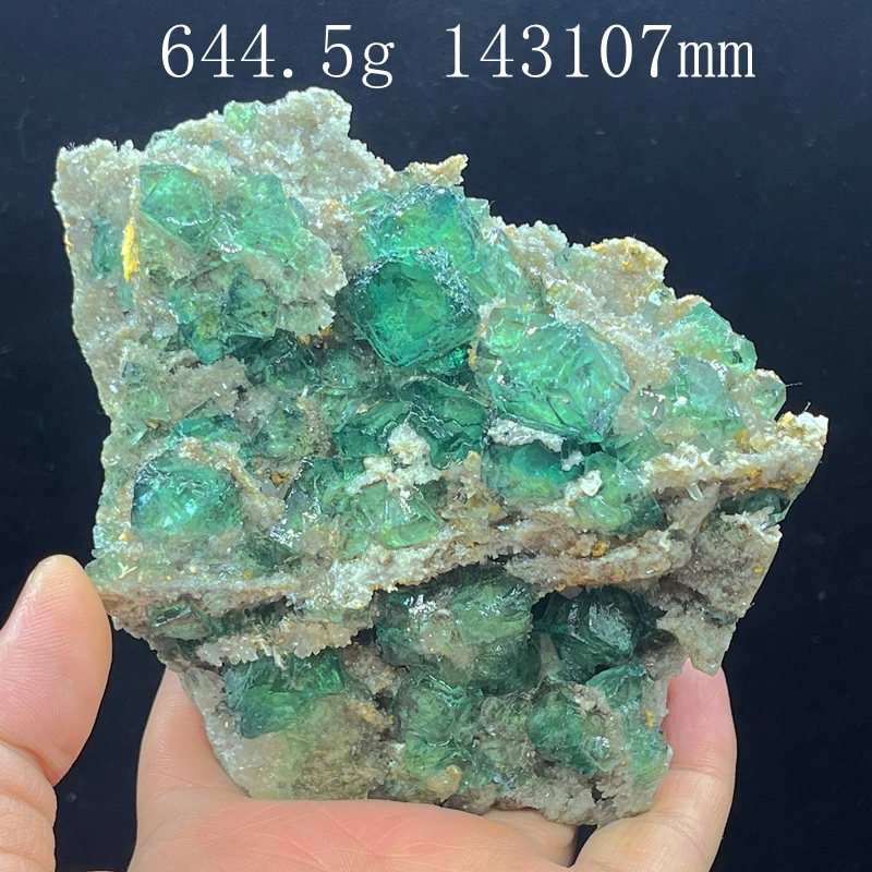 

Синий сердце, зеленый край, кубик Рубика из флюорита