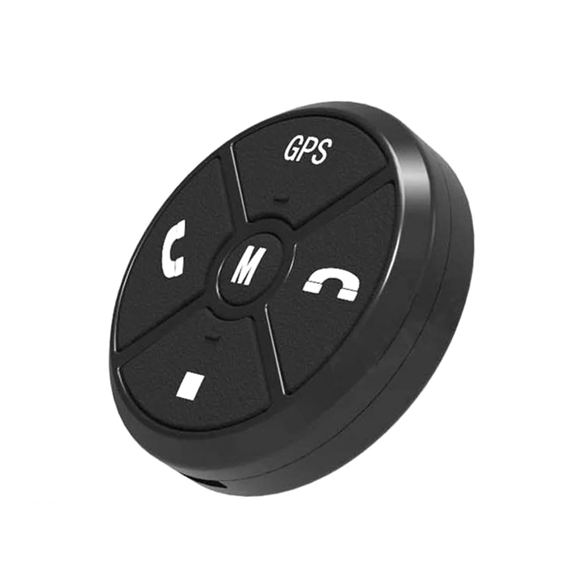

Automotive Steering Wheels Button Universal Car Remote Control Black Navigation