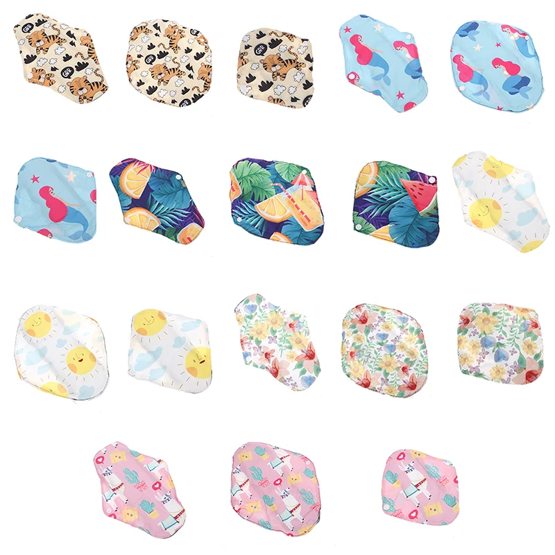 

Female Menstrual Period Pads Bamboo Charcoal Mama Postnatal Breathable Pad Women Sanitary Napkin Reusable Washable Fiber Cloth