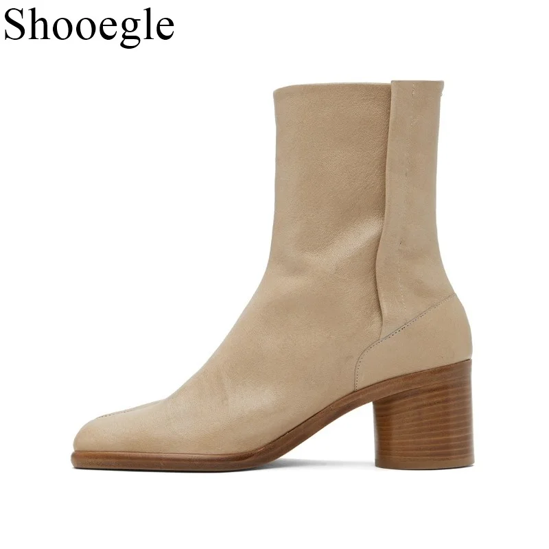 Зимние ботинки для мужчин в стиле ретро