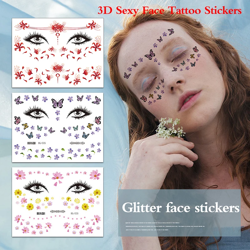 

1 лист, 3D сексуальные искусственные татуировки для женщин