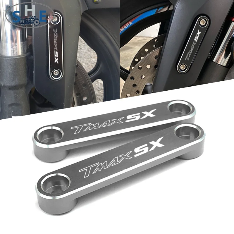 

LOGO TMAX SX For YAMAHA TMAX560 TMAX530 SX/DX 2015-2019 Motorcycle Aluminum Accessories Front Axle Coper Plate Decorative Cover