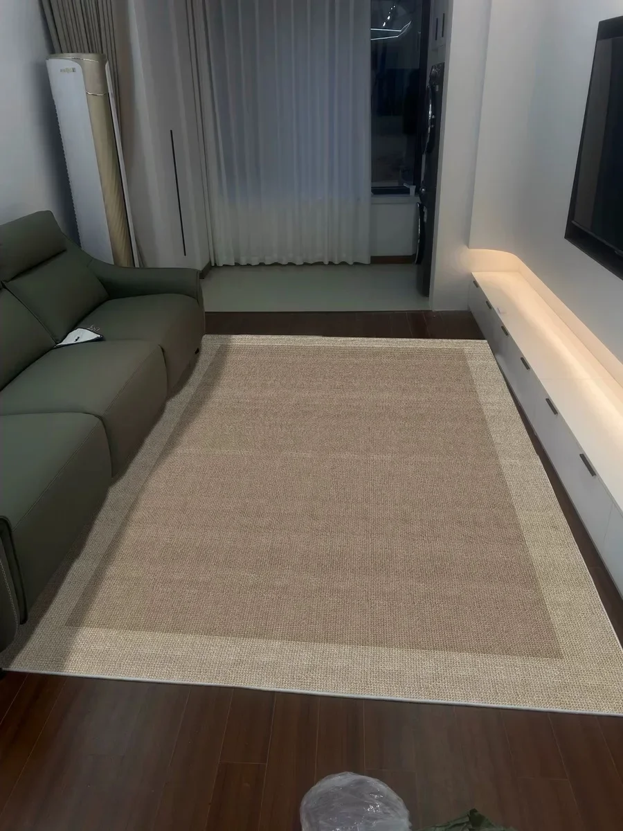 Alfombra suelo espuma rompecabezas felpa creativa moda entrelazada cuadrada esponjosas