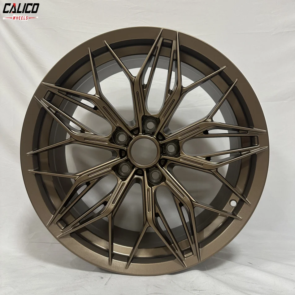 Фото Черные бронзовые диски Hyper Black для автомобилей, размеры 17X7.5J, 18X8J, 19X8.5J, 19X9.5J, технология Flow Forming, PCD 5X108, 5X112, 5X120, 5X114.3 №1