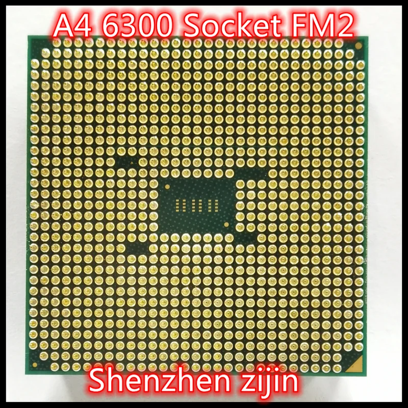 

A4 6300 A4-6300 AD6300OKA23HL 3.7G 35W Dual-Core CPU Processor AD6300OKA23HL Socket FM2