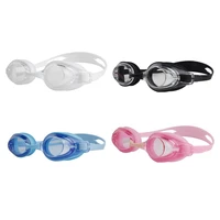 swimming goggles silicone bathing caps for boys girls swimming hat set age 6 14 years old anti fog eyewear
