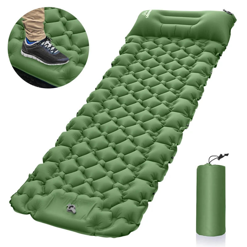 

Outdoor Camping Self-Inflating Mats Portable Inflatable Mattress Tent Travel Beach Supplies Mat Camp Bed Nature Hiking Equipment