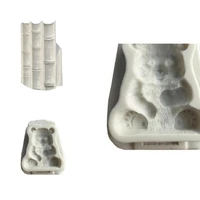 chocolate mold great tasteless durable bamboo panda decorating biscuits mould for kitchen fondant mold biscuits mould