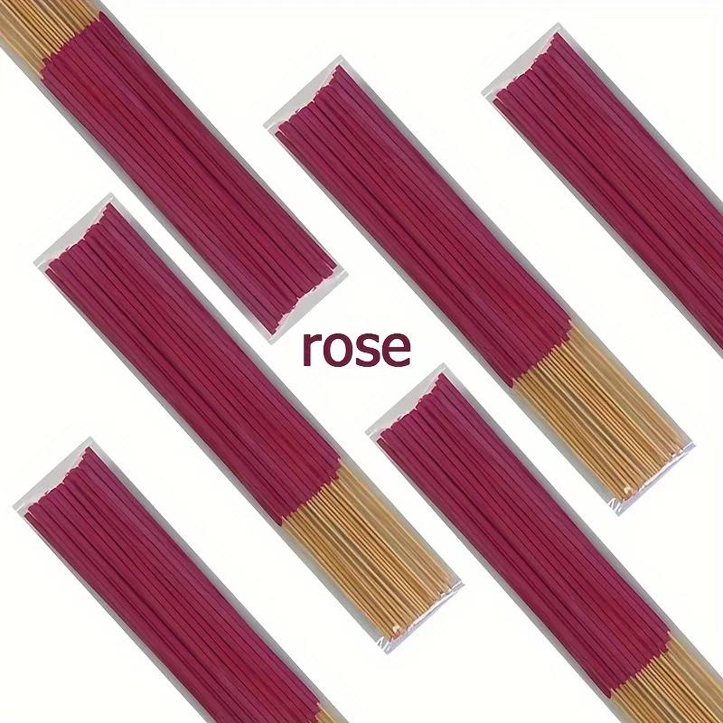 Палочка для благовоний с розой - упаковка 20/120 натуральное дерево подходит