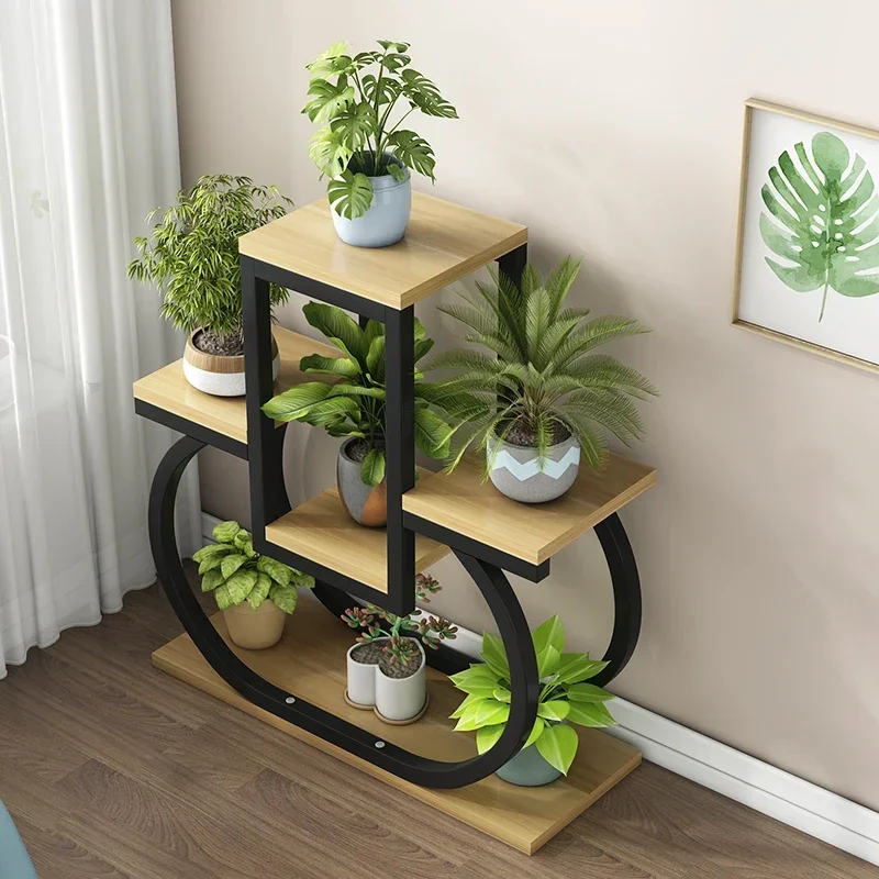 Цветочная подставка полка для интерьера от пола до потолка балкона эркера в