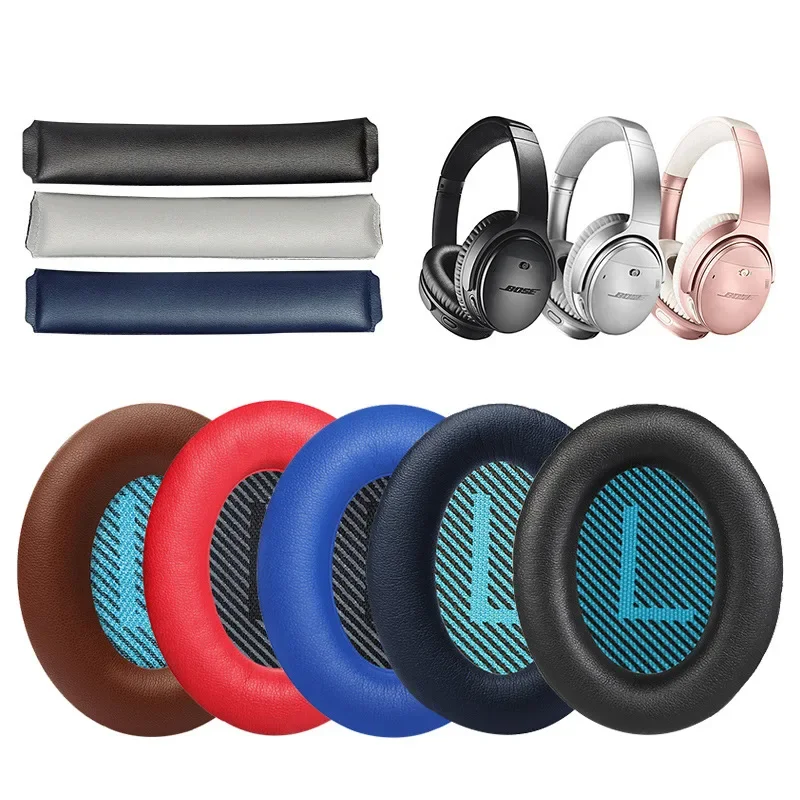 Фото Амбушюры для наушников Bose QuietComfort QC 2 15 25 35 qc35 ii BOSE QC35 QC25 QC15 AE2 SoundLink SoundTrue №2