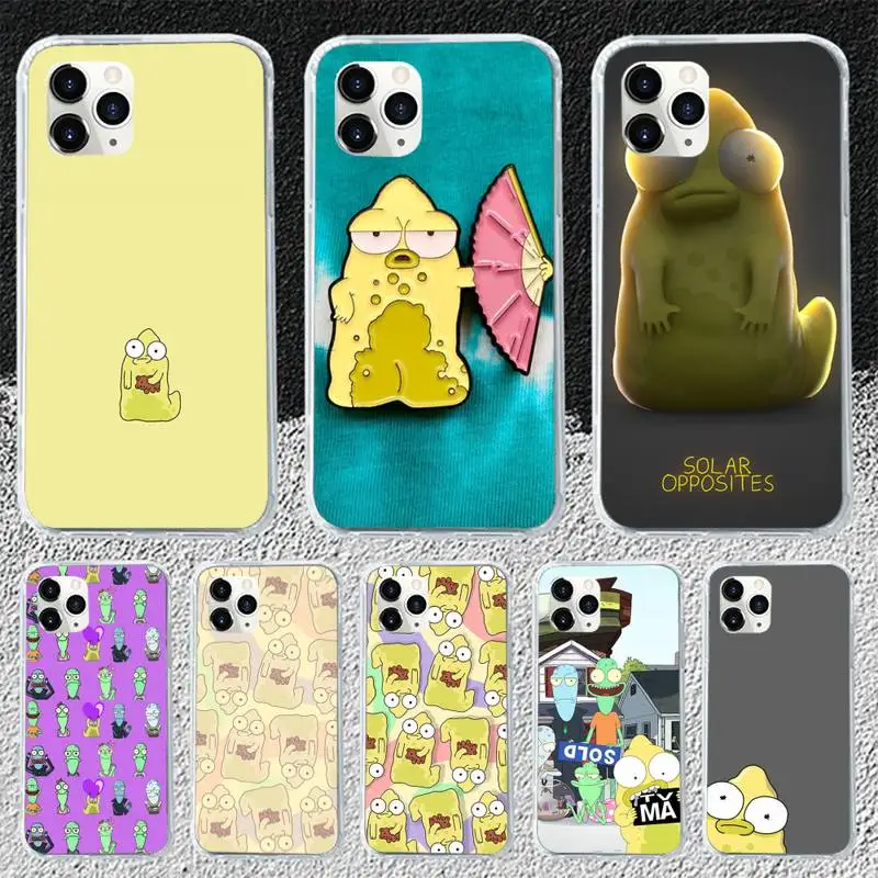

Solar Opposites pupa Phone Case for iphone 12 13 Mini SE 2020 5 5S 6 6S Plus 7 8 Plus X XR XS 11 Pro Max Fundas Coque cover