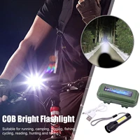 portable flashlight strong light high power rechargeable outdoor highlight led flashlight mini lighting zoom tactical flash m0d7