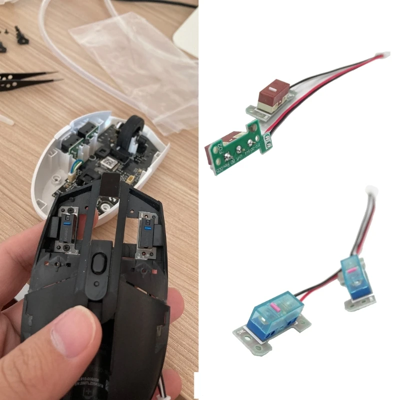 

for Logitech G304 G305 Gaming Mouse Micro Switch Circuit Board Assembly Left and Right Button Small Board Repair Parts