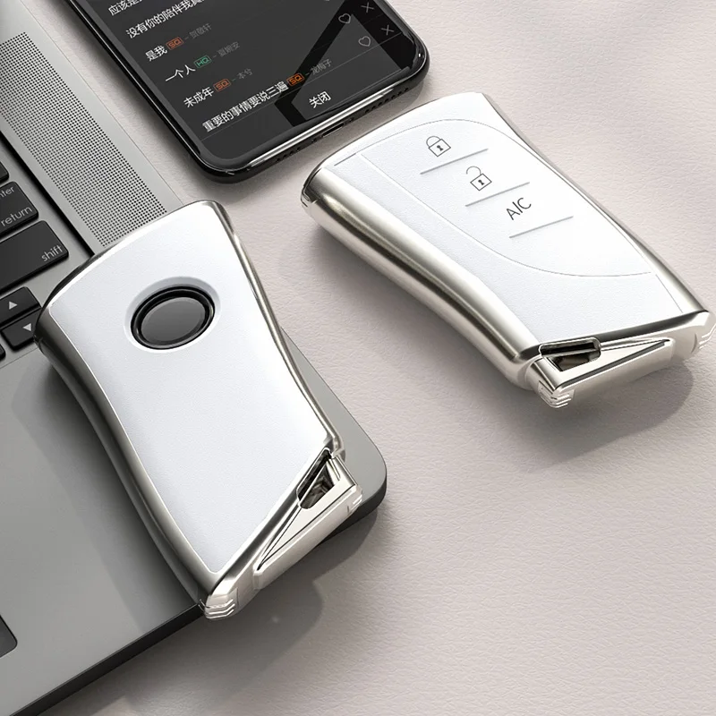 Чехол для автомобильного ключа ТПУ чехол с тремя кнопками Lexus ES UX NX UX250 UX260 ES350 ES200