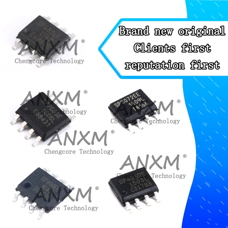 

5 Piezas SP485EEN-L SP485REN-L SP490EEN-L SP706SEN-L SP3072EEN-L SP3485EN-L SOIC-8 SOP8 Transceiver Chip