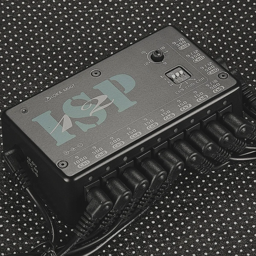 

LILT Guitar pedal power supply 12 DC outputs fully isolated high power customized for irregular voltage or current