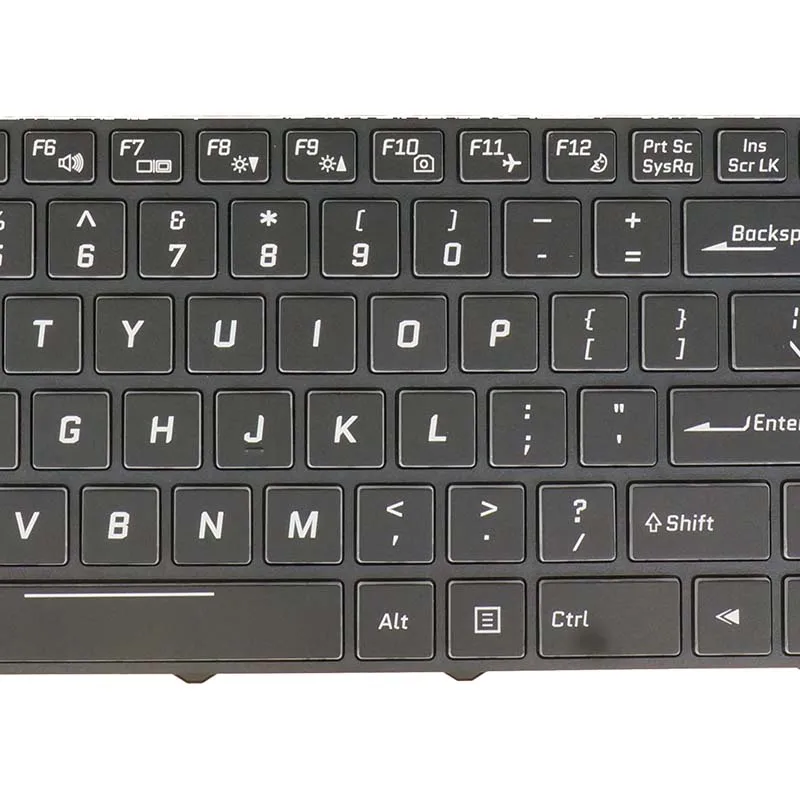 Клавиатура ноутбука с подсветкой rgb для clevo nexoc g739 Metabox Prime-S P950EP 6-80-N8500-011-1M1 6-80-N8500-011-1