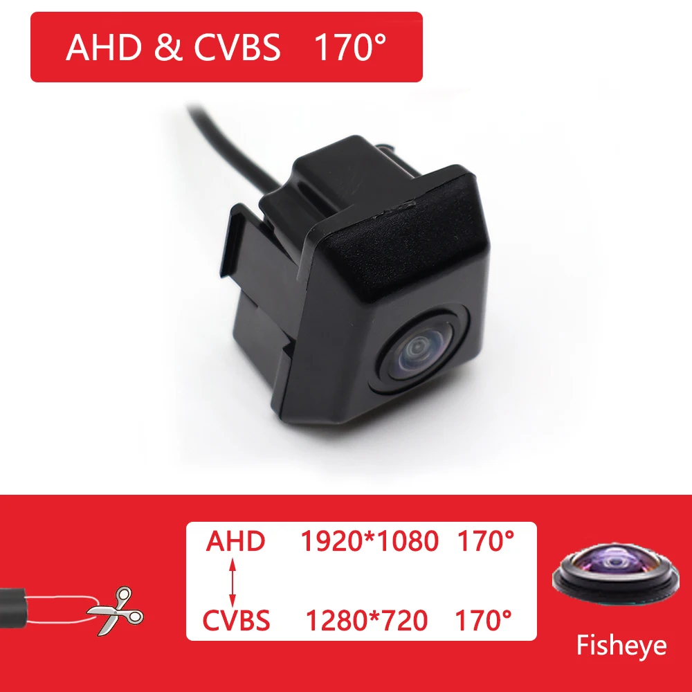 

ZJCGO Автомобильная парковочная камера с логотипом спереди AHD 1080P ночного видения для Lexus ES ES200 ES250 ES350 ES300h 2020 2021 2022 2023