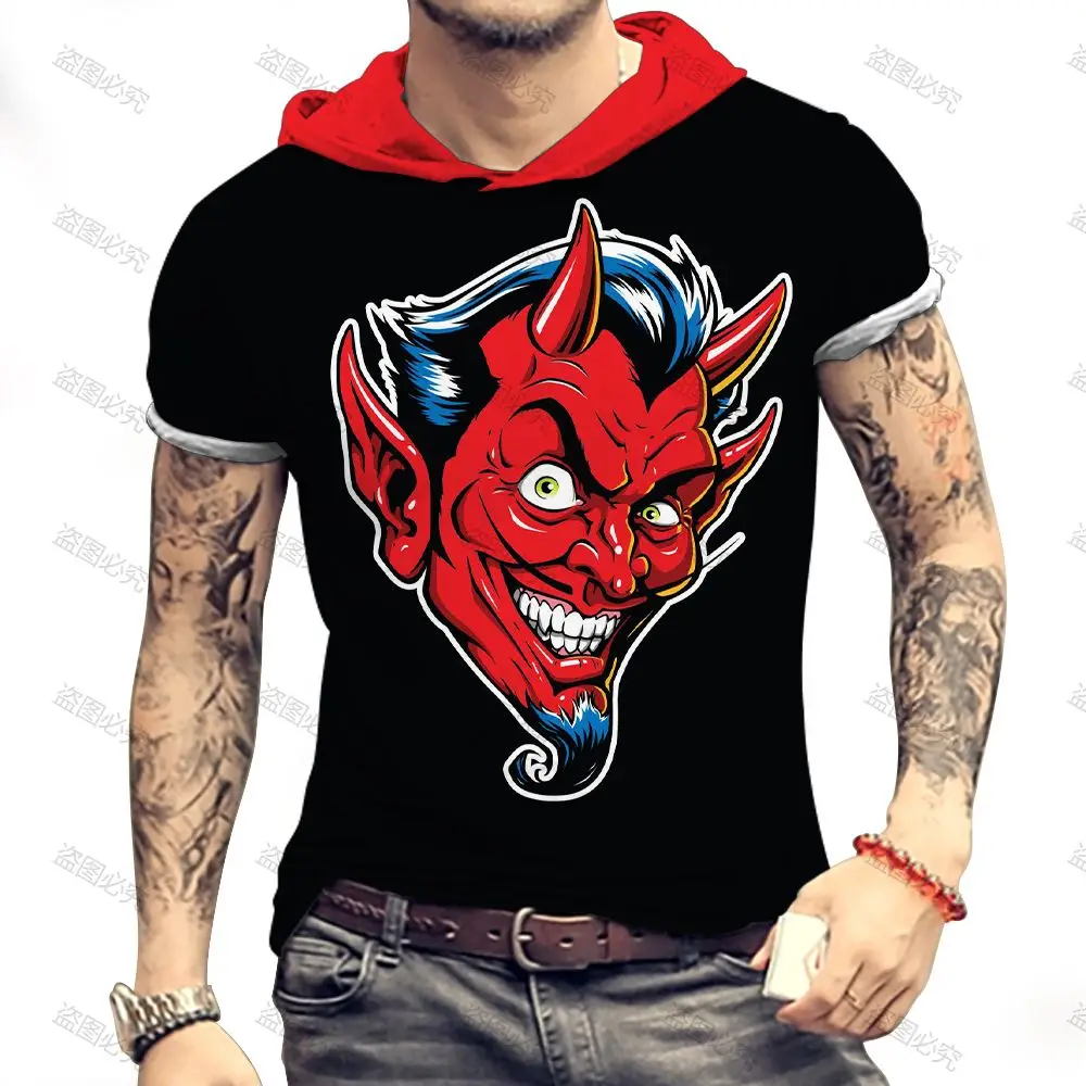 

Essentials T-shirts European Size Y2k Clothes With Hood Men's Clothing T-Shirt Oversized 2022 Short Sleeve Sleeve Cool Fashion