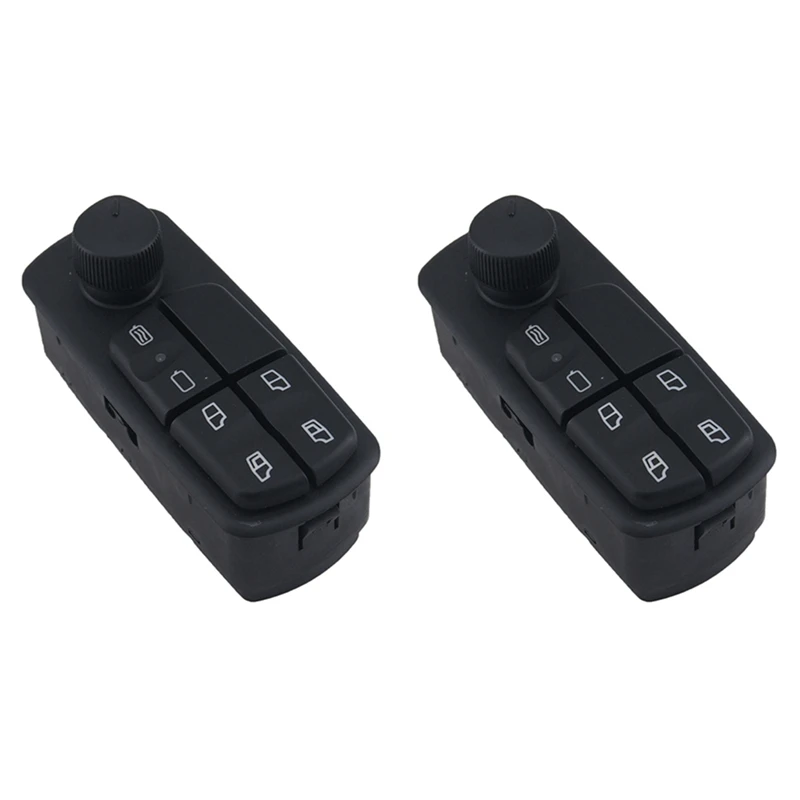 

2X Window Main Control Switch A0025455113 Fit For Mercedes Trucks Axor & Atego