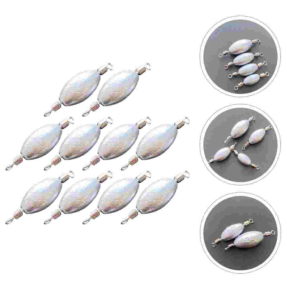 

Fishing Weight Weights: 10Pcs Fishing Drop Sink Faster in The Water 70g for Bottom Fishing
