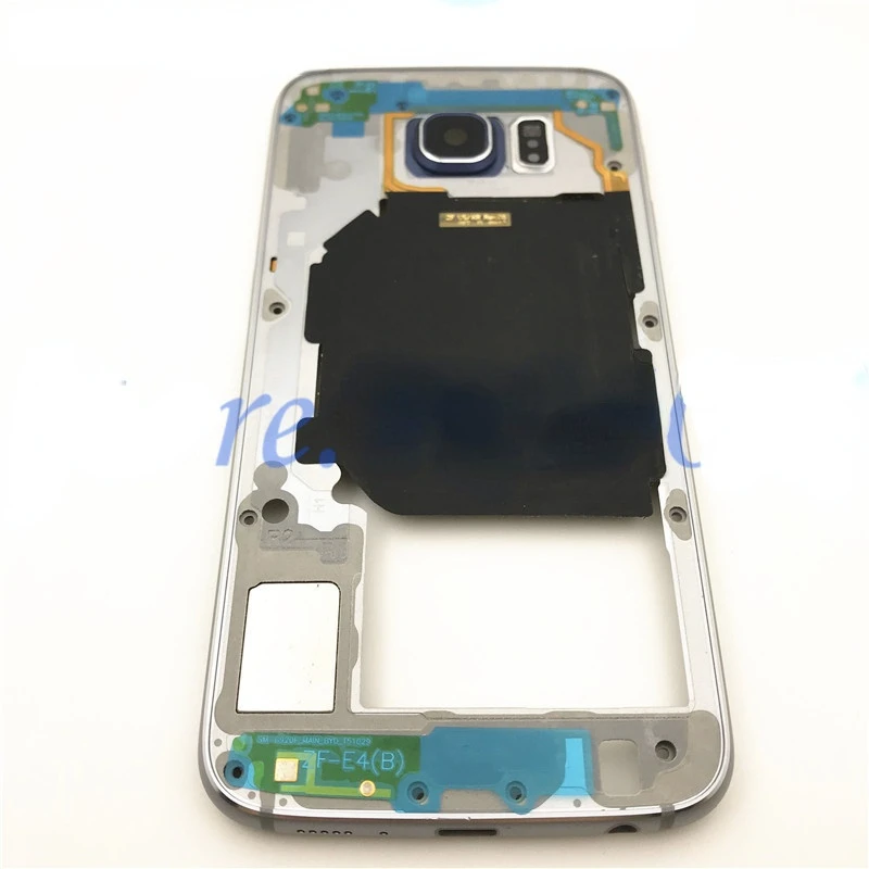 

Middle Frame Bezel Housing Chassis For Samsung Galaxy S6 S6 Edge S6 edge plus G920F G925F G928F Single Dual SIM With Camera Lens
