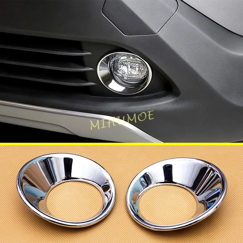 

ABS хромированная передняя противотуманная фара автомобиля, кольцо, объемное кольцо для Toyota Corolla Cross 2022 2023 2024, внешние аксессуары