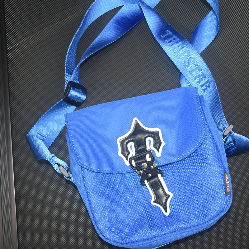 

In Stock London Trapstar Bag Fashion Women Men Trapstar Shoulder Bag Embroidered Solid Color Shoulder Bags Wholesale Dropship
