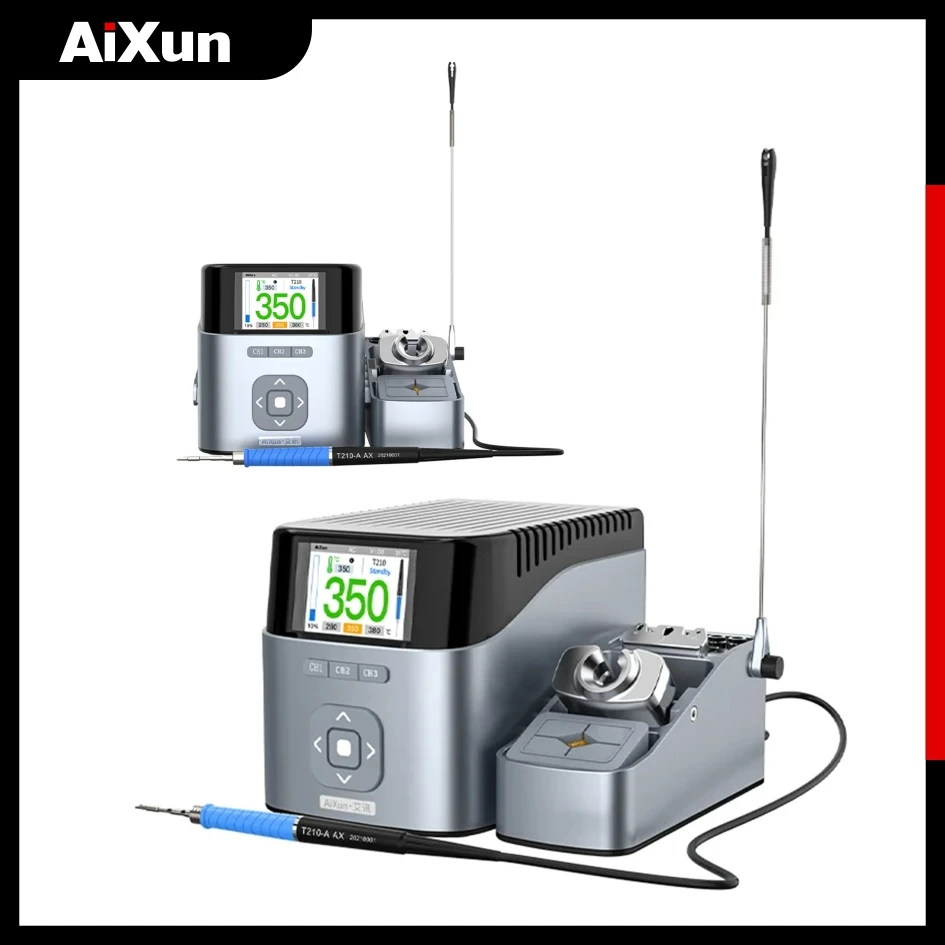 Паяльная станция RR AIXUN T410 паяльник с держателем для телефона материнской платы