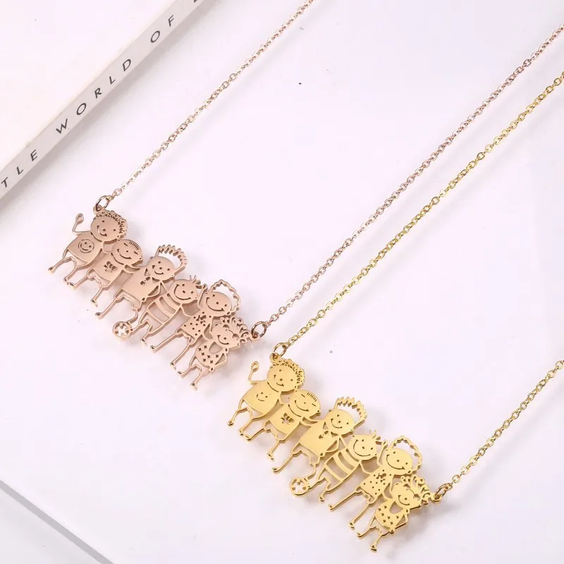 

Ожерелье с подвеской для футбольной команды, минимализм из нержавеющей стали, ювелирные изделия для футбольной группы, детский подарок для Него