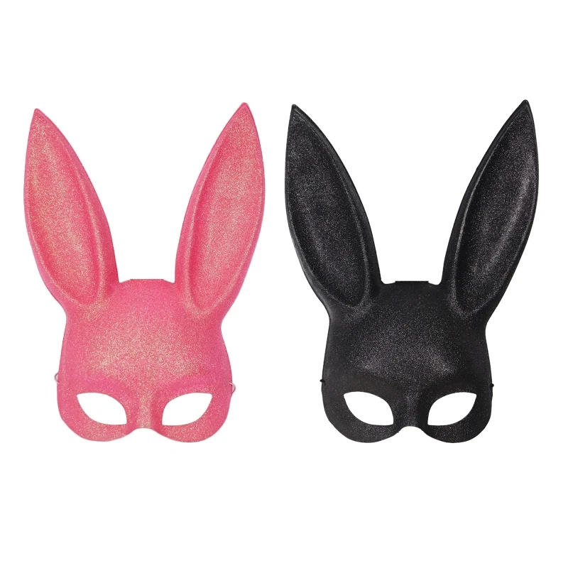 

Bunny Mask Girl Night Party Decoration Rabbit Dress Up Mask Dance Party Show
