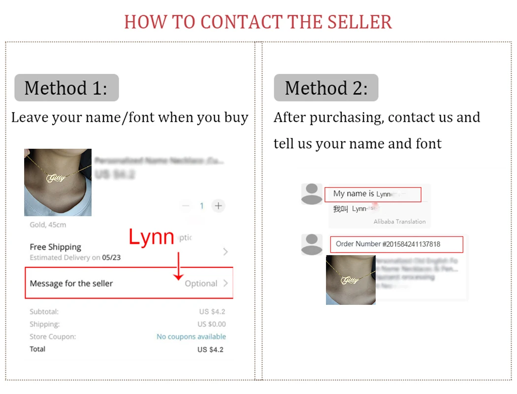 2023 New Custom Name Necklace For Women Any Font with Box Chain Gold Nameplate Necklace Best Friend Perfect Birthday Gift Choker