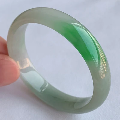 

Natural Burma Jade 54mm-62mm bracelet Exquisite Princess bracelet send girlfriend send mom