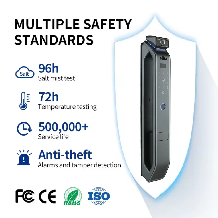 Умный дверной замок LEZN K60 Tuya производство OEM отпечаток пальца Bluetooth высокое