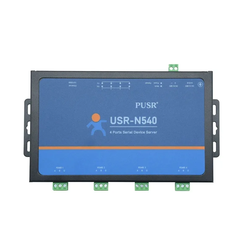 Фото USR-N540 4-портовый преобразователь RS485 в Ethernet TCP/IP, сервер устройств, Modbus RTU в TCP MQTT №2