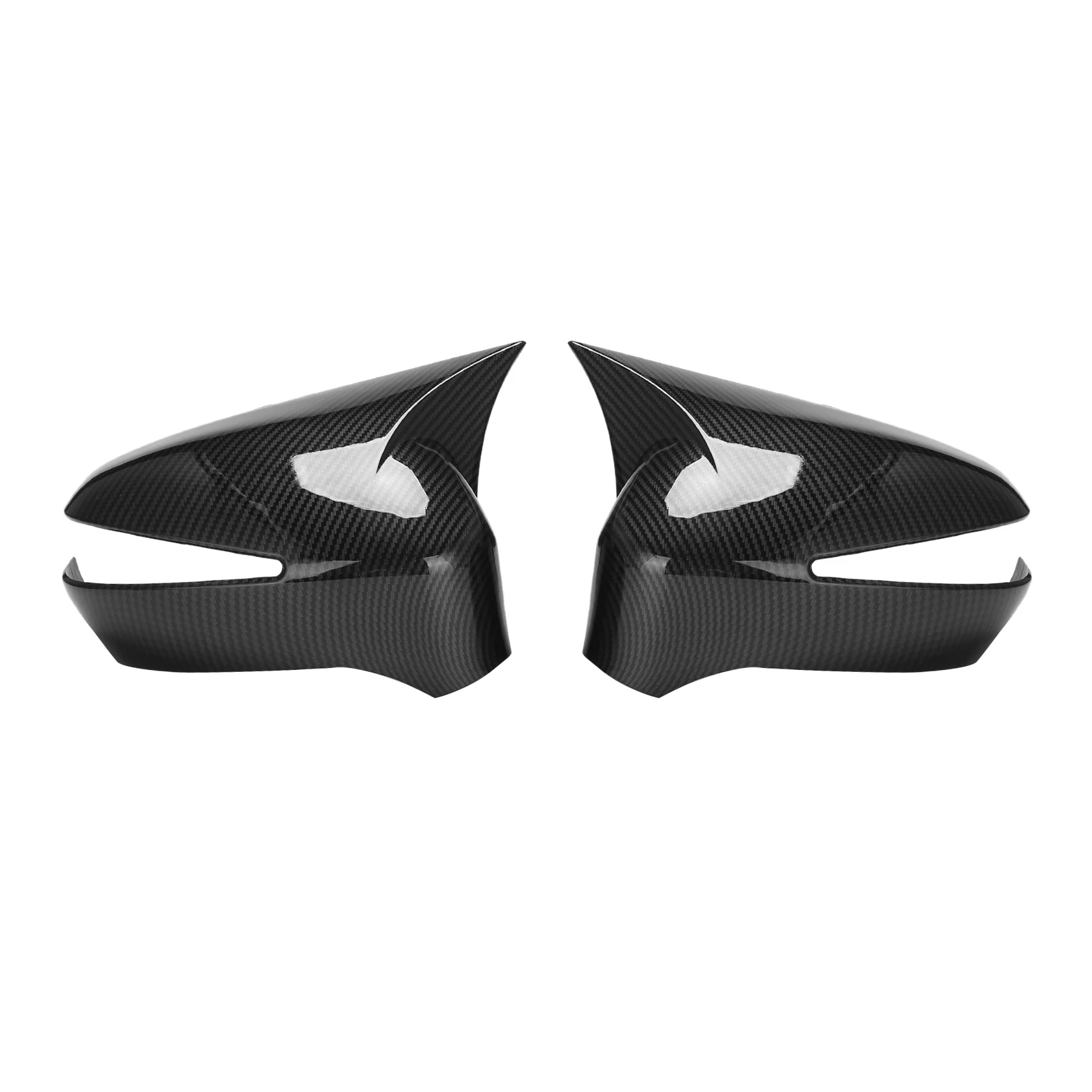 

For Honda Civic 8Th Gen 2006-2012 Carbon Fiber Style Shell Car Rearview Mirror Cover Side Wing Covers