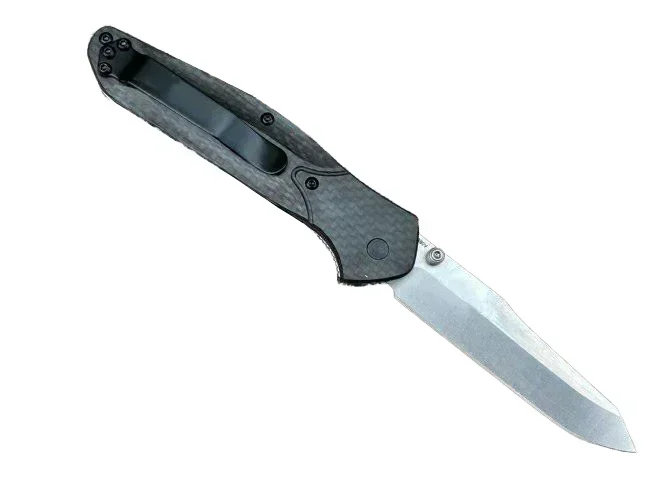 Карманный складной нож Butterfly BM940-1 лезвие D2 ручка из титанового сплава/углеродного
