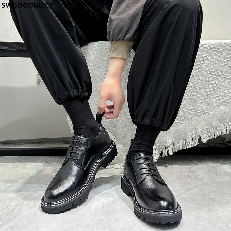 

Туфли-оксфорды мужские свадебные, классические, итальянские, офисные, повседневные, деловые