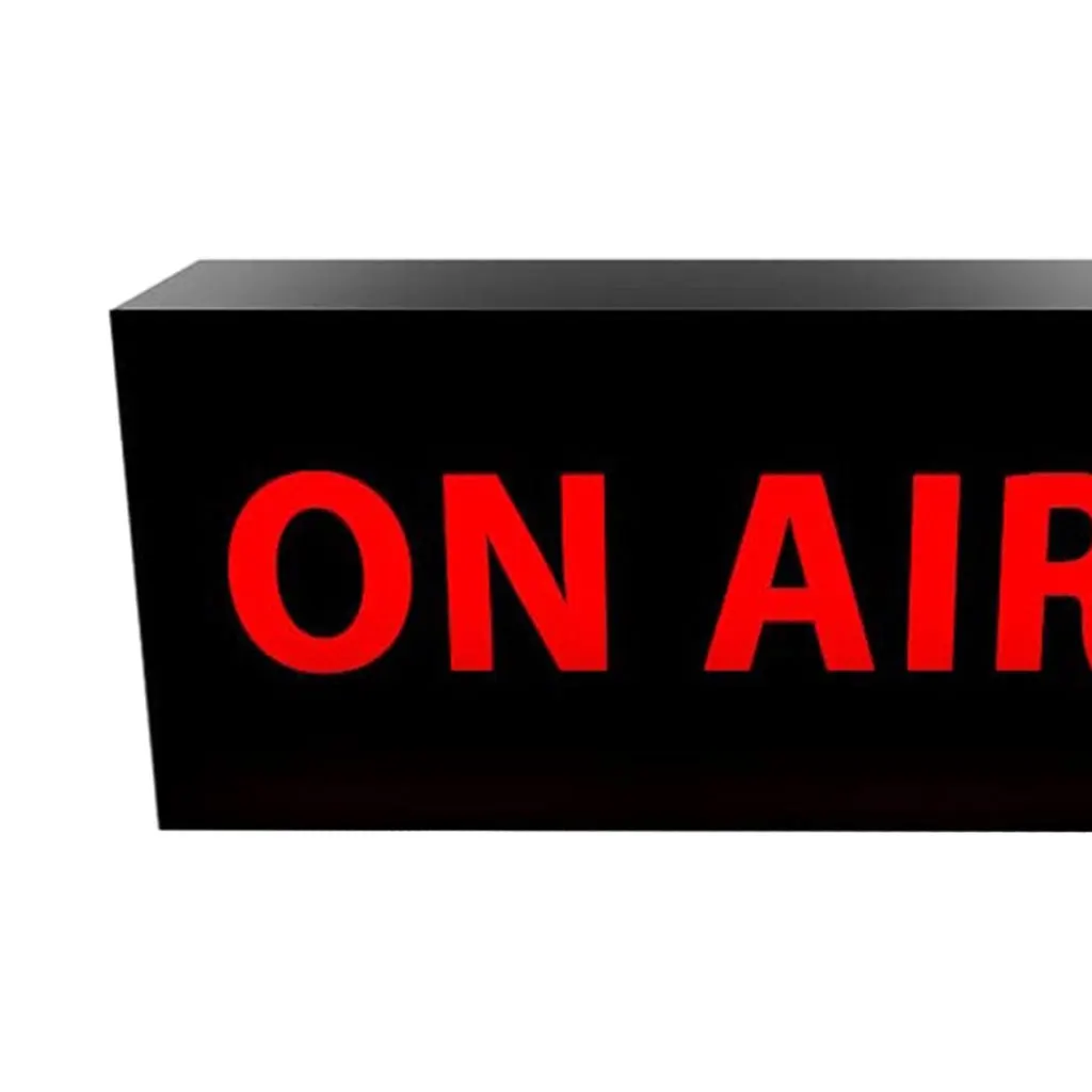 На воздухе светящаяся вывеска со светодиодной подсветкой и регулируемой