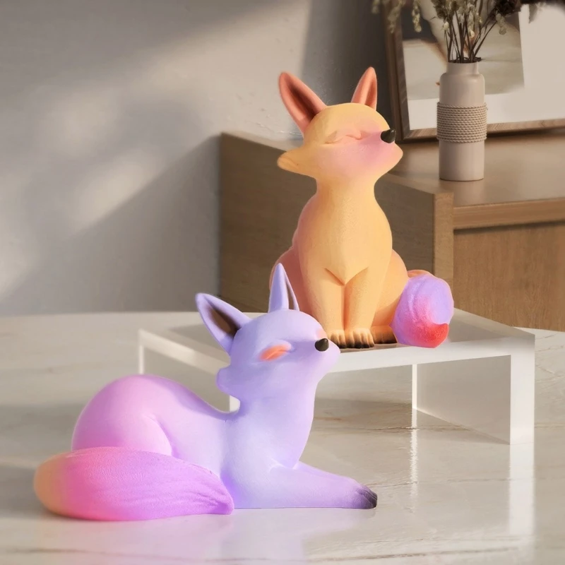 3D лисы силиконовая форма для свечей эпоксидной смолы любителей животных