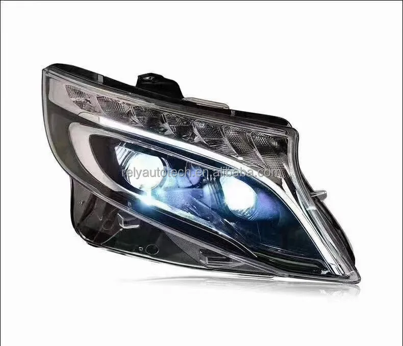 

Upgrade Facelift Maybach Style Led Car Headlamp Headlight For Mercedes Benz VITO V250 V260 2016 To 2020 Head Lamp Head Light