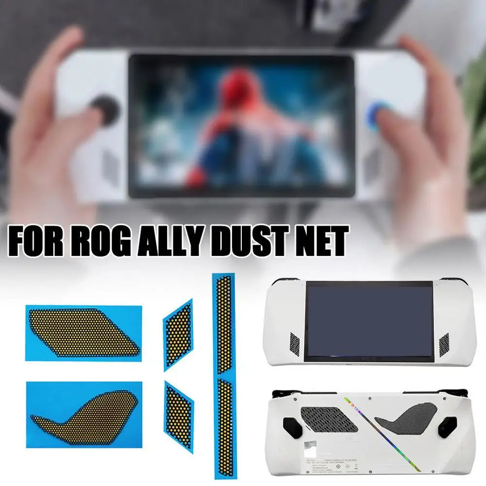 

1 Set For ROG Ally/Steam Deck Dust-proof Sticker Black Anti-fall Silicon Protector Cover