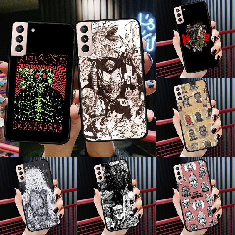 

Anime Comic Dorohedoro Case For Samsung Galaxy S21 S22 Ultra S8 S9 S10 Note 10 Plus Note 20 Ultra S20 FE Cover
