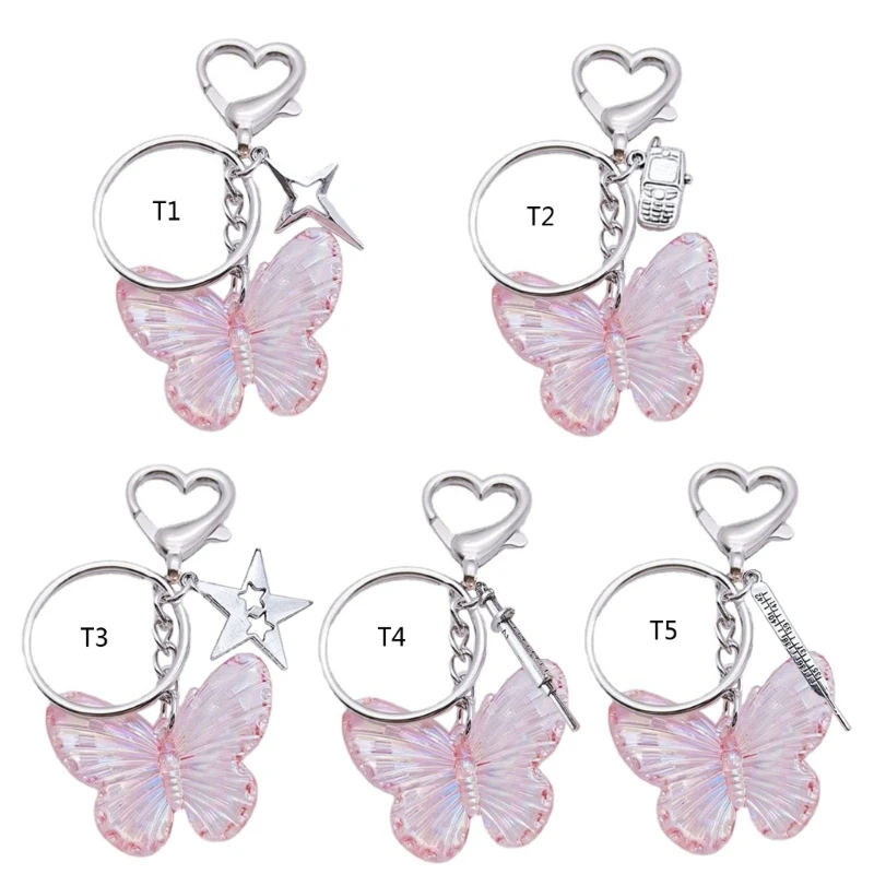 

Lovely Ornament Keychain Fashion Keyring Bag Pendant Rings Jewelry Drop shipping