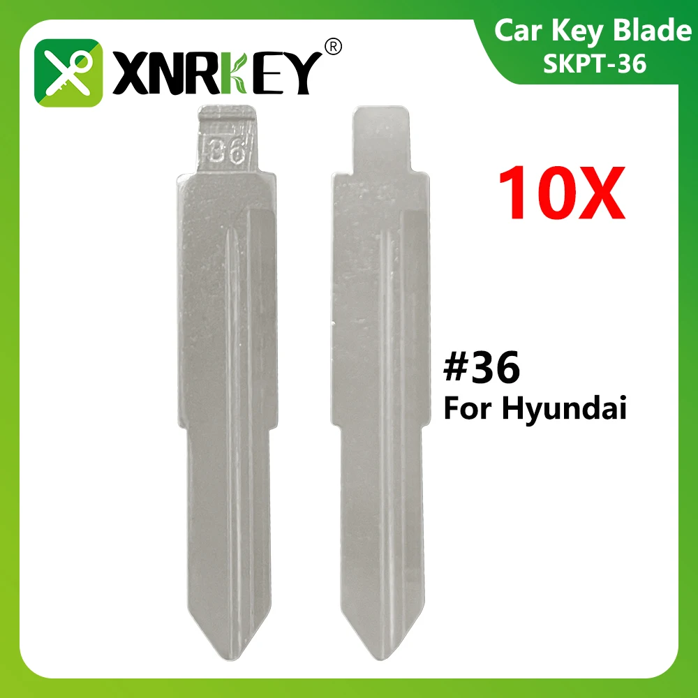 XNRKEY 10 шт. металлическая заготовка необработанный флип KD VVDI JMD модель #36 SZ11MH для