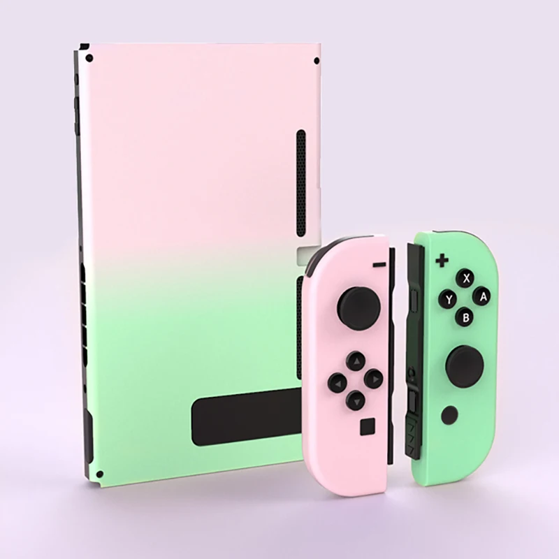 

Housing Shell For Nintend Switch Animal Crossing Console JoyCon Replacement For Nitendo Switch Back Faceplate Protective NS Case