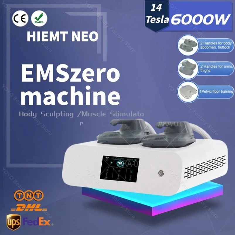 

DLS-EMSLIM Neo 14 Tesla 6000W Hi-emt Molding Machine NOVA Muscular Stimulator Body Shaping Massage Equipment for Salon